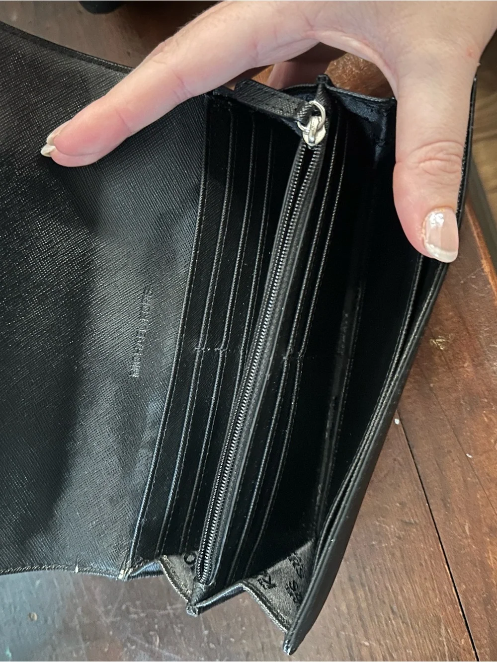 Michael Kors Black  Card Holder Wallet